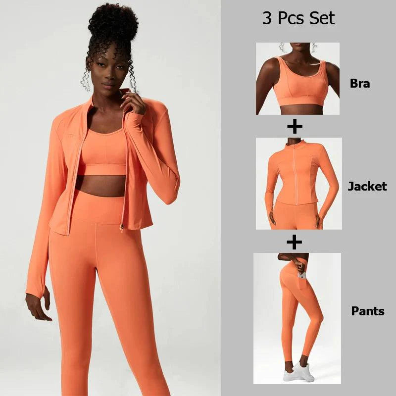 3-Pieces Yoga Set