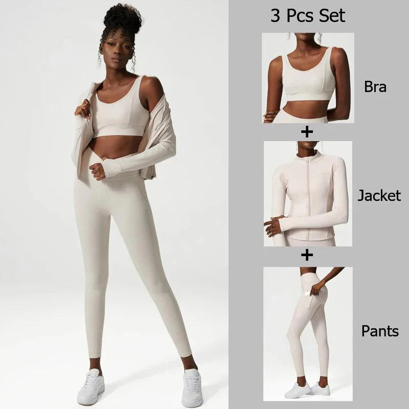 3-Pieces Yoga Set