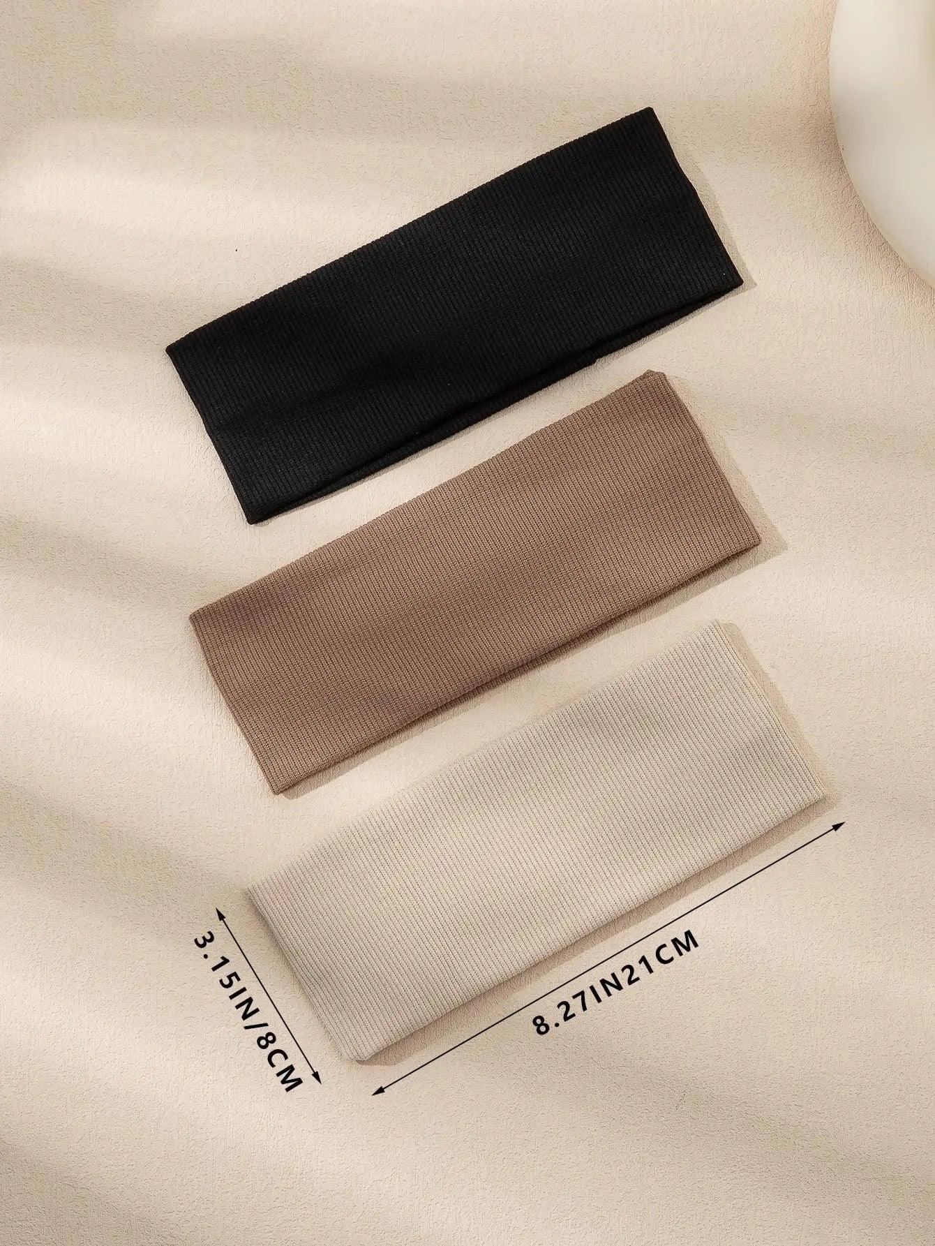Fabric Headbands 3 Colors